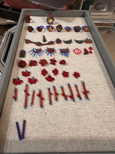 Load image into Gallery viewer, Romantic Lace Drop Earrings with white pearls | Floweredsky Designs