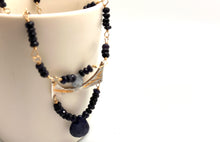 Load image into Gallery viewer, Keum Boo Statement Necklace with Sapphires