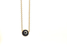 Load image into Gallery viewer, 14kt Gold Filled Evil Eye Necklace