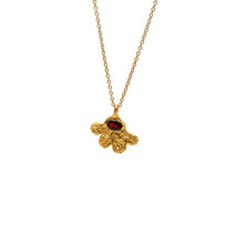 Load image into Gallery viewer, Garnet Bloom Necklace | Floweredsky Designs