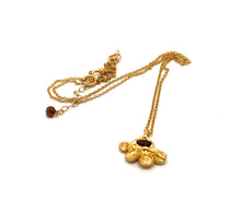 Load image into Gallery viewer, Garnet Bloom Necklace | Floweredsky Designs