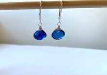Load image into Gallery viewer, Kyanite Wire Wrapped Earrings