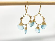 Load image into Gallery viewer, Chandelier Gemstone Earrings