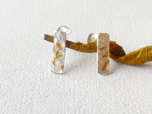 Load image into Gallery viewer, Keum Boo Small Rectangle Stud Earrings