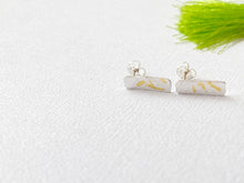Load image into Gallery viewer, Keum Boo Stud Earrings - Made in Rhode Island