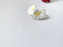 Load image into Gallery viewer, Keum Boo Half Moon Post Earrings

