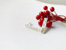 Load image into Gallery viewer, Keum Boo Long Rectangle Post Earrings