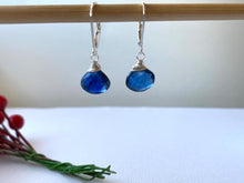 Load image into Gallery viewer, Kyanite Wire Wrapped Earrings