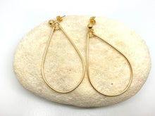 Load image into Gallery viewer, 14kt Gold Filled Teardrop Earrings
