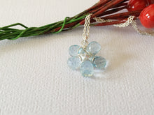 Load image into Gallery viewer, Gemstone Flower Necklace