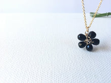 Load image into Gallery viewer, Gemstone Flower Necklace