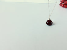 Load image into Gallery viewer, Black Spinel Gemstone Drop Necklaces