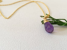 Load image into Gallery viewer, Amethyst Gemstone Necklace