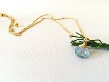 Load image into Gallery viewer, 14kt Gold Filled Gemstone Drop Necklaces