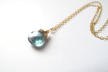 Load image into Gallery viewer, 14kt Gold Filled Gemstone Drop Necklaces