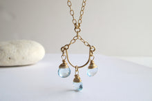 Load image into Gallery viewer, Chandelier Gemstone Necklace