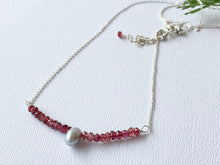 Load image into Gallery viewer, Sterling Silver Gemstone Beauty Necklace