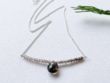 Load image into Gallery viewer, Smokey Quartz Sterling Silver Gemstone Beauty Necklace