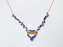 Load image into Gallery viewer, Keum Boo Necklace in Sapphires
