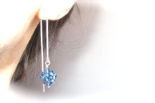 Load image into Gallery viewer, Rock Candy Ear Threaders Sterling Silver