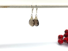 Load image into Gallery viewer, Sterling Silver Gemstone Drop Earrings