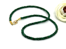 Load image into Gallery viewer, Deluxe Gemstone Necklace- in Sapphire, Ruby & Emerald