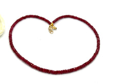 Load image into Gallery viewer, Deluxe Gemstone Necklace- in Sapphire, Ruby & Emerald