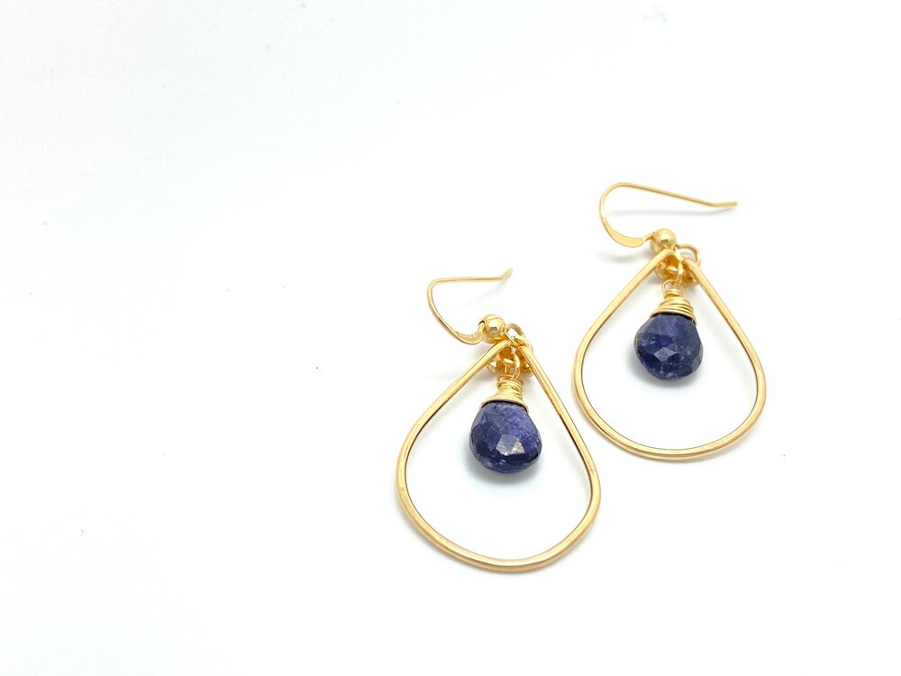 14kt Gold Filled Raindrop Earrings