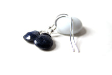 Load image into Gallery viewer, Sapphire Deluxe Gemstone Drop Earrings
