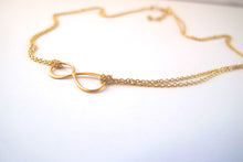 Load image into Gallery viewer, Golden Infinity Necklace

