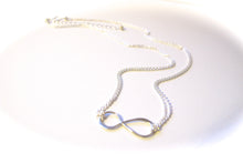 Load image into Gallery viewer, Infinity Necklace - Sterling Silver
