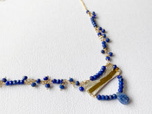 Load image into Gallery viewer, Sapphire Keum Boo Necklace
