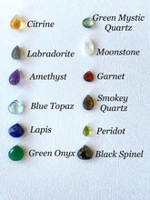 Load image into Gallery viewer, Smokey Quartz Gemstone Drop Necklace
