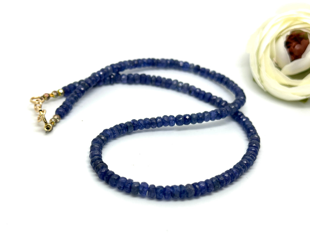 Deluxe Gemstone Necklace- in Sapphire, Ruby & Emerald