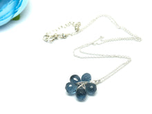 Load image into Gallery viewer, Gemstone Flower Necklace

