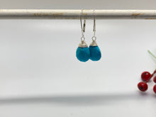 Load image into Gallery viewer, Turquoise Gemstone Drop Earrings
