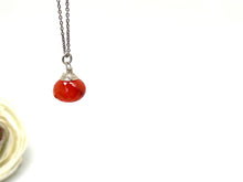 Load image into Gallery viewer, Carnelian Sterling Silver Necklace
